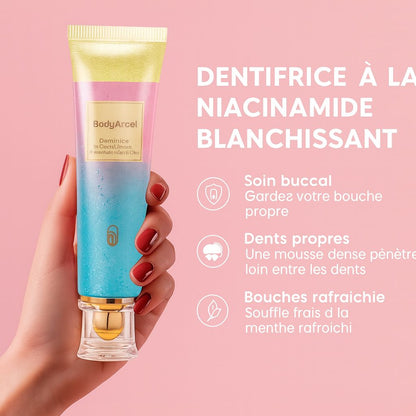 DENTIFRICE BLANCHISSANT À LA NIACINAMIDE — BODYACCEL